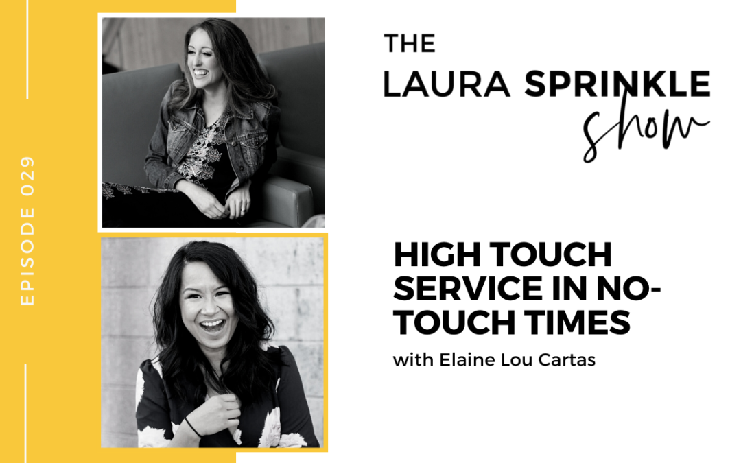 Episode 029: High Touch Service in No-Touch Times with Elaine Lou Cartas